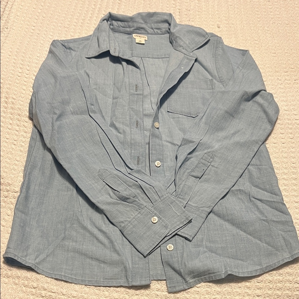 Classic Blue  Crewcuts Girls Shirt